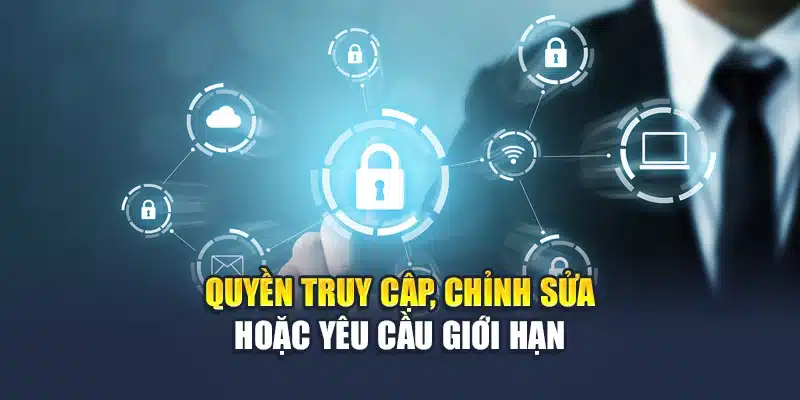 Quyền Riêng Tư M88 4 Quyền truy cập, chỉnh sửa hoặc yêu cầu giới hạn